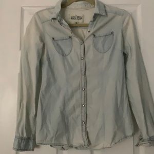 Denim blouse